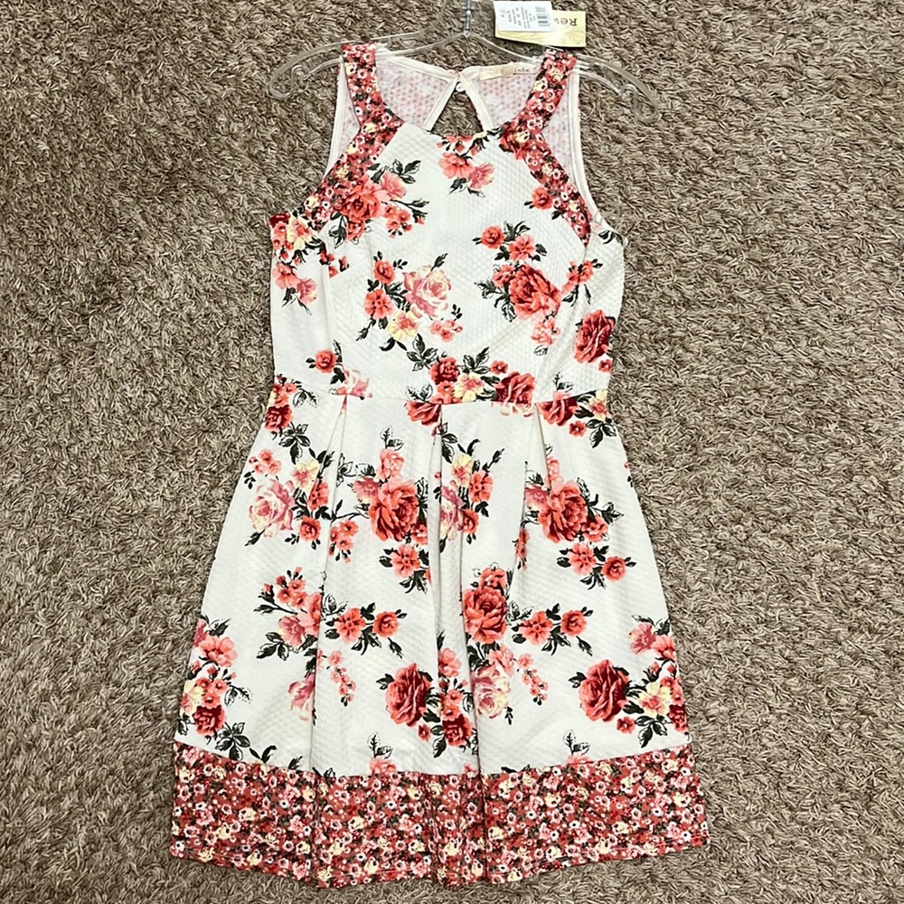 Summer floral dress